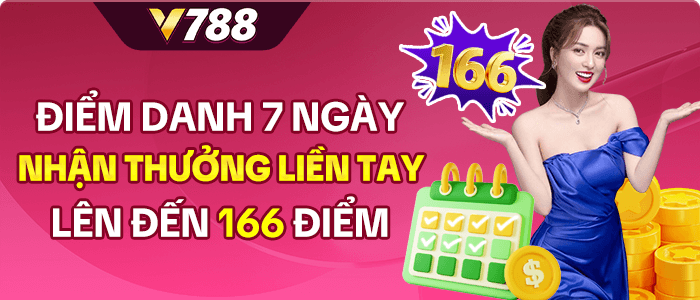 điểm danh nhận thưởng v788 com